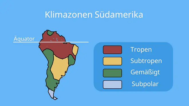 Südamerika Klima, Klimazonen Südamerika, Karte Südamerika, Südamerika Länder und Regionen, landkarte südamerika, südamerikanische Länder, nord und südamerika, großlandschaften südamerika, wüste in Südamerika