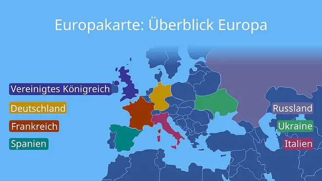 europa, kontinent europa, europakarte, europa karte, 47 staaten europa, ältestes land europa, karte europa, landkarte europa, weltkarte europa, europa landkarte, europa karte länder, europakarte länder, karte von europa, karte europa länder, europa kontinent; Bildunterschrift: Europakarte: Überblick ausgewählter Länder