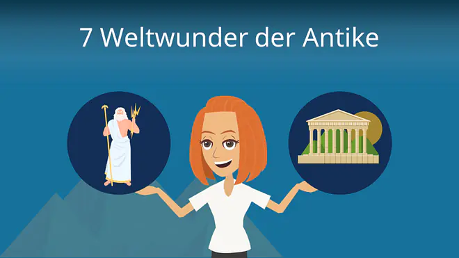 Zum Video: 7 Weltwunder der Antike