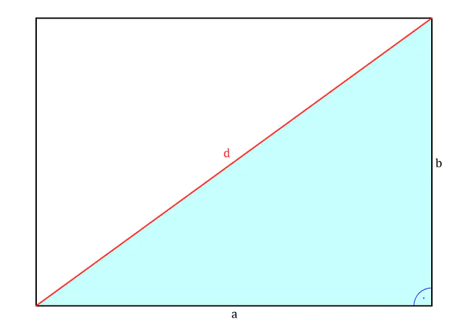 Diagonale Rechteck Formel