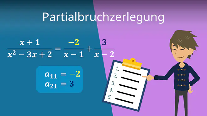 Zum Video: Partialbruchzerlegung