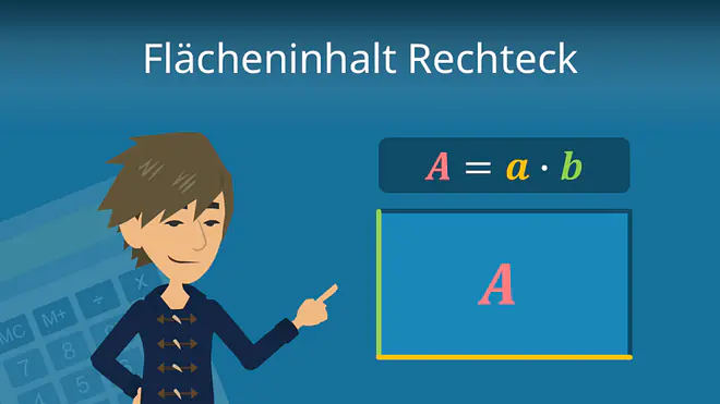 Zum Video: Flächeninhalt Rechteck