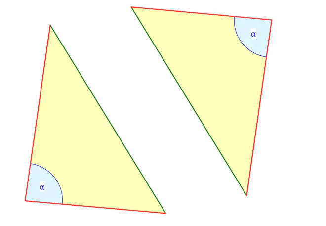 Kongruenzsatz SWS, kongruente Dreiecke, Kongurenz