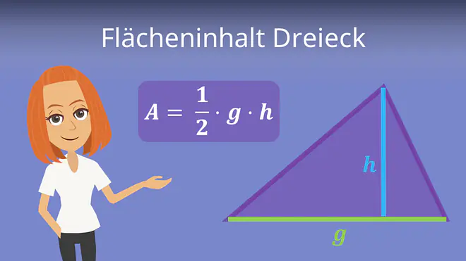 Flächeninhalt Dreieck, Flächeninhalt Dreieck berechnen, Dreieck fläche, Flächeninhalt dreieck formel