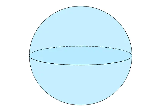 Kugel Mathe, Mathe Kugel, Kugel Körper, geometrischer Körper Kugel