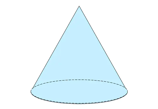 Kegel Mathe, Mathe Kegel, geometrischer Körper Kegel, Körper Kegel