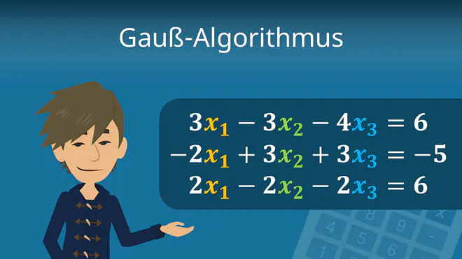 Zum Video: Gauß-Algorithmus