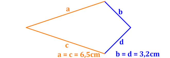 Umfang Drachenviereck, Drachenviereck, Umfang, Deltoid, Drachen