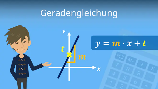 Studyflix, Geradengleichung 
