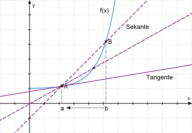 Sekante Tangente Differentialquotient Differenzenquotient