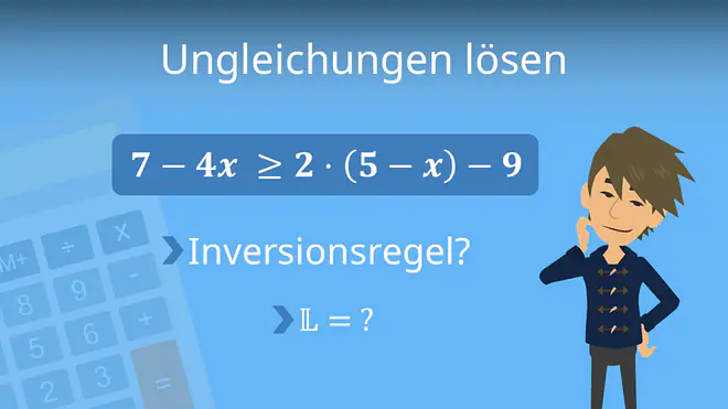 Zum Video: Ungleichungen lösen