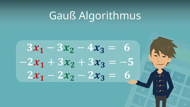 Zum Video: Gauß-Algorithmus