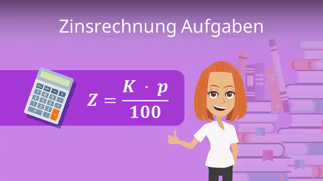 Zum Video: Zinsrechnung Aufgaben