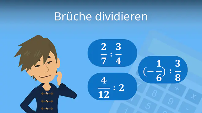 Zum Video: Brüche dividieren