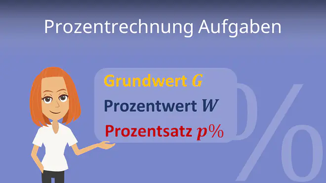 Zum Video: Prozentrechnung Aufgaben