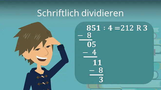 Zum Video: Schriftlich dividieren