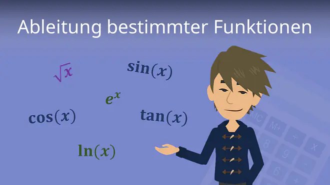 Zum Video: Ableitung bestimmter Funktionen