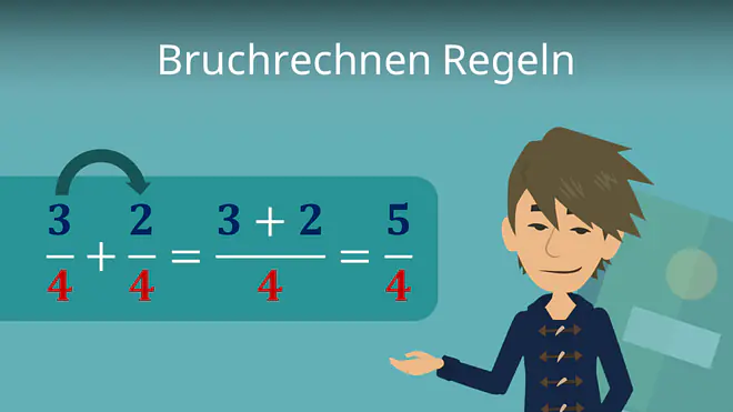 Zum Video: Bruchrechnen Regeln