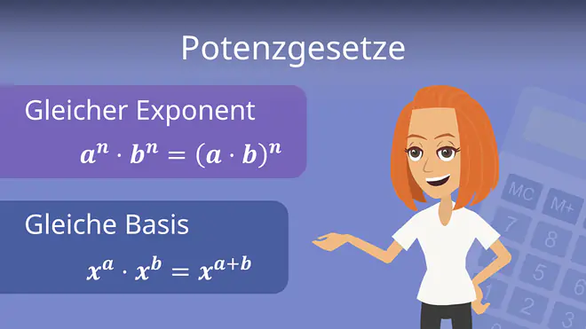 Zum Video: Potenzgesetze