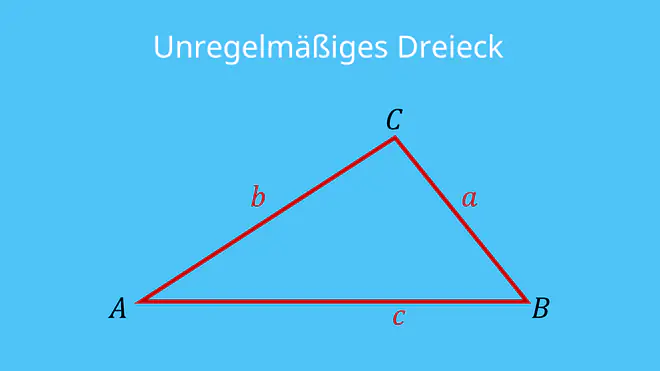 Dreieck mit ungleich langen Seiten, Dreiecksformen, Arten von Dreiecken, Dreiecke Arten, verschiedene Dreiecke, Dreieckstypen, besondere Dreiecke, Dreieck Formen, alle Dreiecksarten