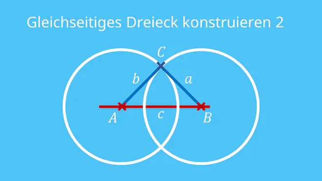 Wie konstruiert man ein Dreieck, Gleichseitiges Dreieck konstruieren, Dreieck, Dreieck Geometrie, Geometrie Dreieck, Dreieck Mathe, Mathe Dreieck, Was ist ein Dreieck, Winkel im Dreieck, Dreieck Definition, Beschriftung Dreieck, Dreieck Seiten
