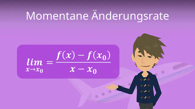 Zum Video: Momentane Änderungsrate