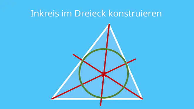 Wie konstruiert man ein Dreieck, Inkreis konstruieren, Dreieck, Dreieck Geometrie, Geometrie Dreieck, Dreieck Mathe, Mathe Dreieck, Was ist ein Dreieck, Winkel im Dreieck, Dreieck Definition, Beschriftung Dreieck, Dreieck Seiten