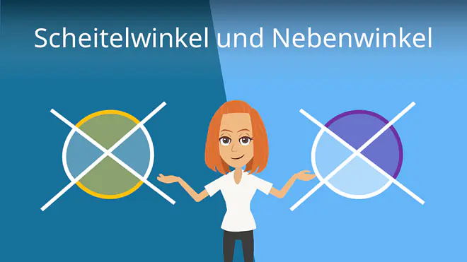 Zum Video: Scheitelwinkel und Nebenwinkel