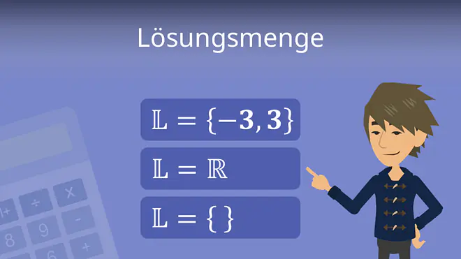 Zum Video: Lösungsmenge