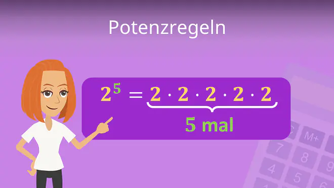 Zum Video: Potenzregeln