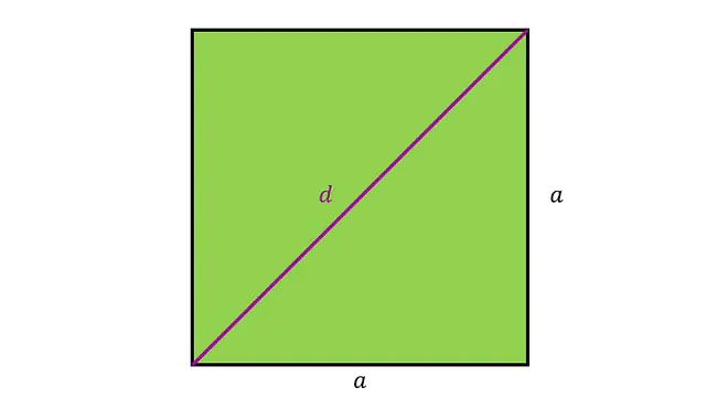 Diagonale der Pyramide, Pyramide Geometrie, Pyramide Mathematik