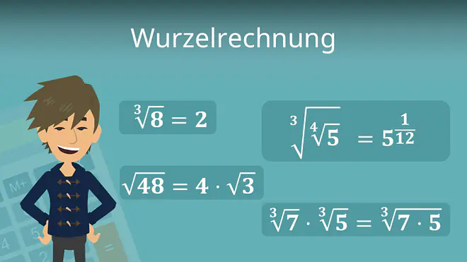 Zum Video: Wurzelrechnung