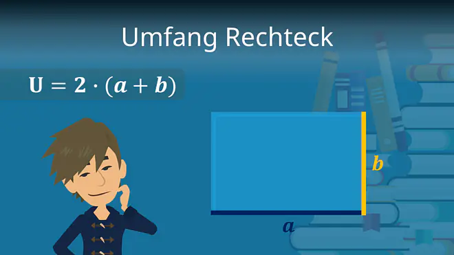 Zum Video: Umfang Rechteck