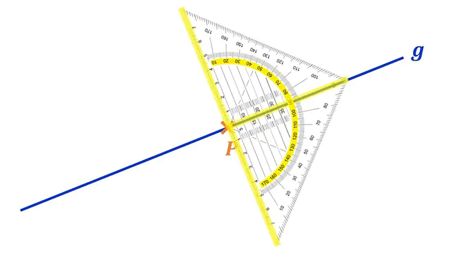 orthogonal, Orthogonalität, orthogonale Geraden, Orthogonale, Geraden senkrecht zueinander, orthogonal Definition, senkrecht zueinander, was bedeutet orthogonal?, was ist orthogonal?, Was ist eine Orthogonale, orthogonal Mathe, Orthogonale konstruieren, Konstruktion Orthogonale mit Geodreieck