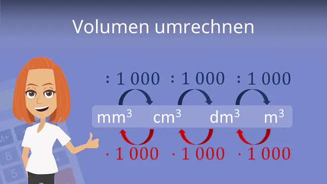 Zum Video: Volumen umrechnen