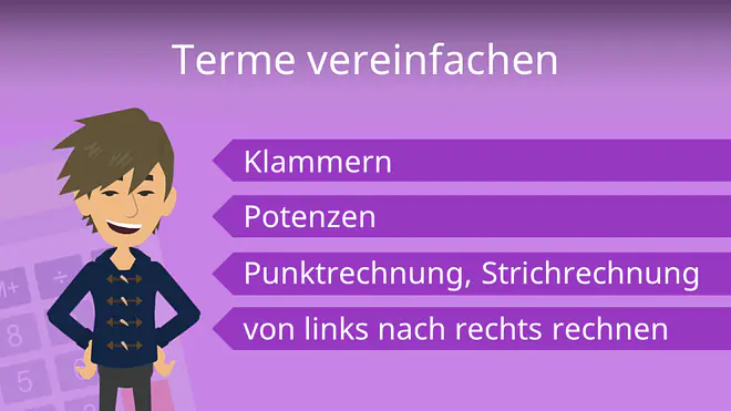 Zum Video: Terme vereinfachen