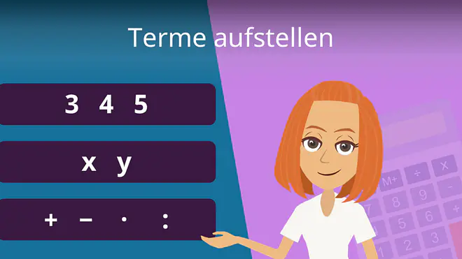 Zum Video: Terme aufstellen