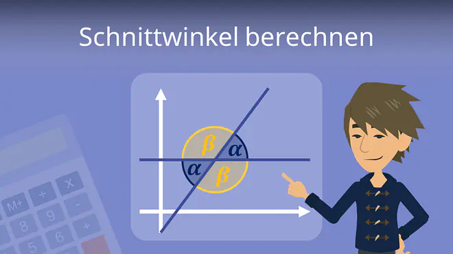 Zum Video: Schnittwinkel berechnen