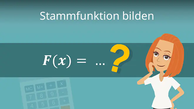 Zum Video: Stammfunktion bilden