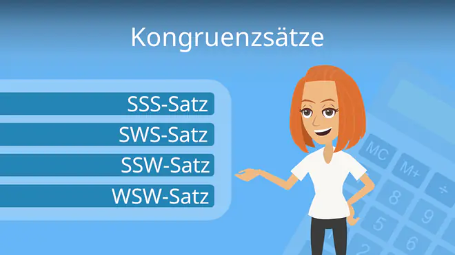Zum Video: Kongruenzsätze