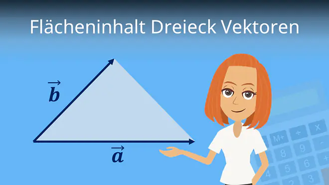 Zum Video: Flacheninhalt Dreieck Vektoren