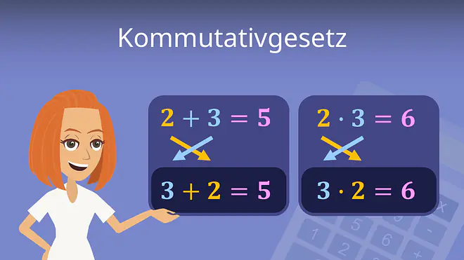 Zum Video: Kommutativgesetz