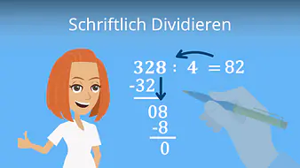 Schriftlich dividieren