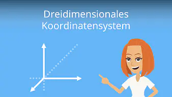 Dreidimensionales Koordinatensystem