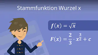 Stammfunktion Wurzel x