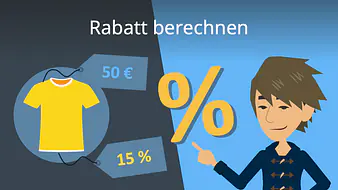 Rabatt berechnen
