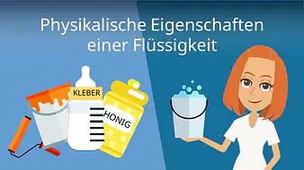Physikalische Eigenschaften einer Flüssigkeit