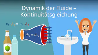 Dynamik von Fluiden - Kontinuitätsgleichung