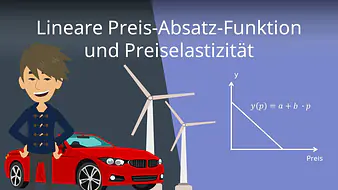 Lineare Preis-Absatz-Funktion und Preiselastizität