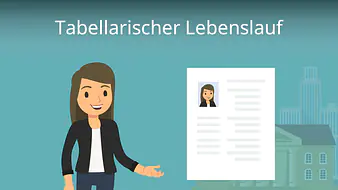 Tabellarischer Lebenslauf
